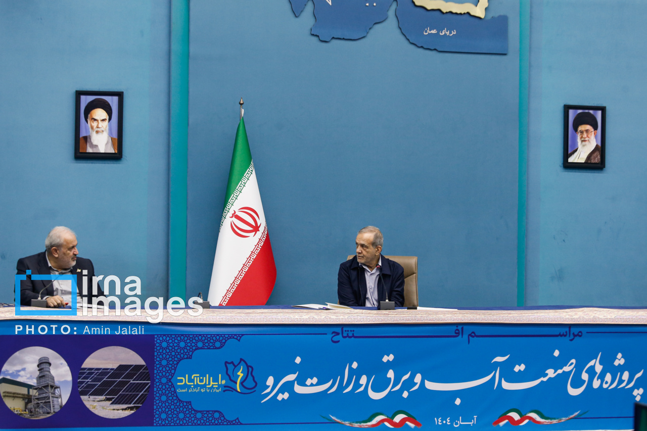 عکس/ افتتاح پروژه‌های صنعت آب و برق