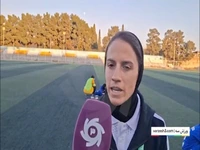 نیلوفر اردلان: می‌توانستیم بیشتر از سه گل به ایساتیس بزنیم