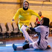 تصاویری از تمرینات تیم ملی فوتسال بانوان ایران