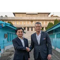 وزرای دفاع کره‌جنوبی و آمریکا بیخ گوش کره شمالی با هم دیدار کردند