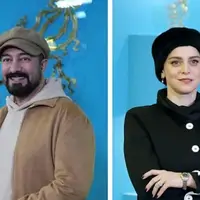 ایفای نقش مجید صالحی و غزل شاکری در یک سریال تلویزیونی