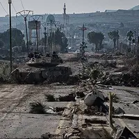 ورود تانکهای اسرائیلی به یک روستا در قنیطره سوریه