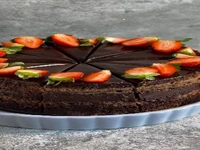 کیک شیفون شکلاتی خوشمزه