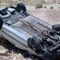 واژگونی و آتش‌سوزی پژو جان ۳نفر را گرفت