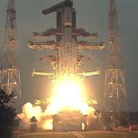 قویترین موشک هند یک ماهواره ارتباطی نظامی را به مدار زمین فرستاد