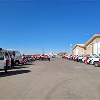 ۲۵ دستگاه خودرو به ناوگان هلال‌ احمر زنجان الحاق شد