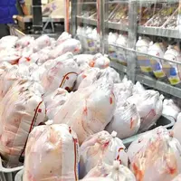 توزیع مرغ گرم با نرخ مصوب در میادین میوه