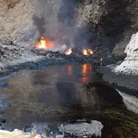 چشمه های قیر ماماتین رامهرمز