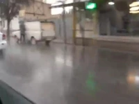 هم اکنون بارش رحمت الهی در فاروج