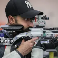 تمرین تیم ملی تیراندازی با تفنگ در مصر