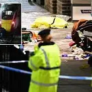 جزئیات حمله خونین یک مرد به مسافران قطار لندن؛ ۱۱ نفر زخمی‌ شدند