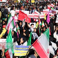 حضور فعال همه اقشار، ادارات و نهادهای مردمی راسک در برنامه‌های ۱۳ آبان