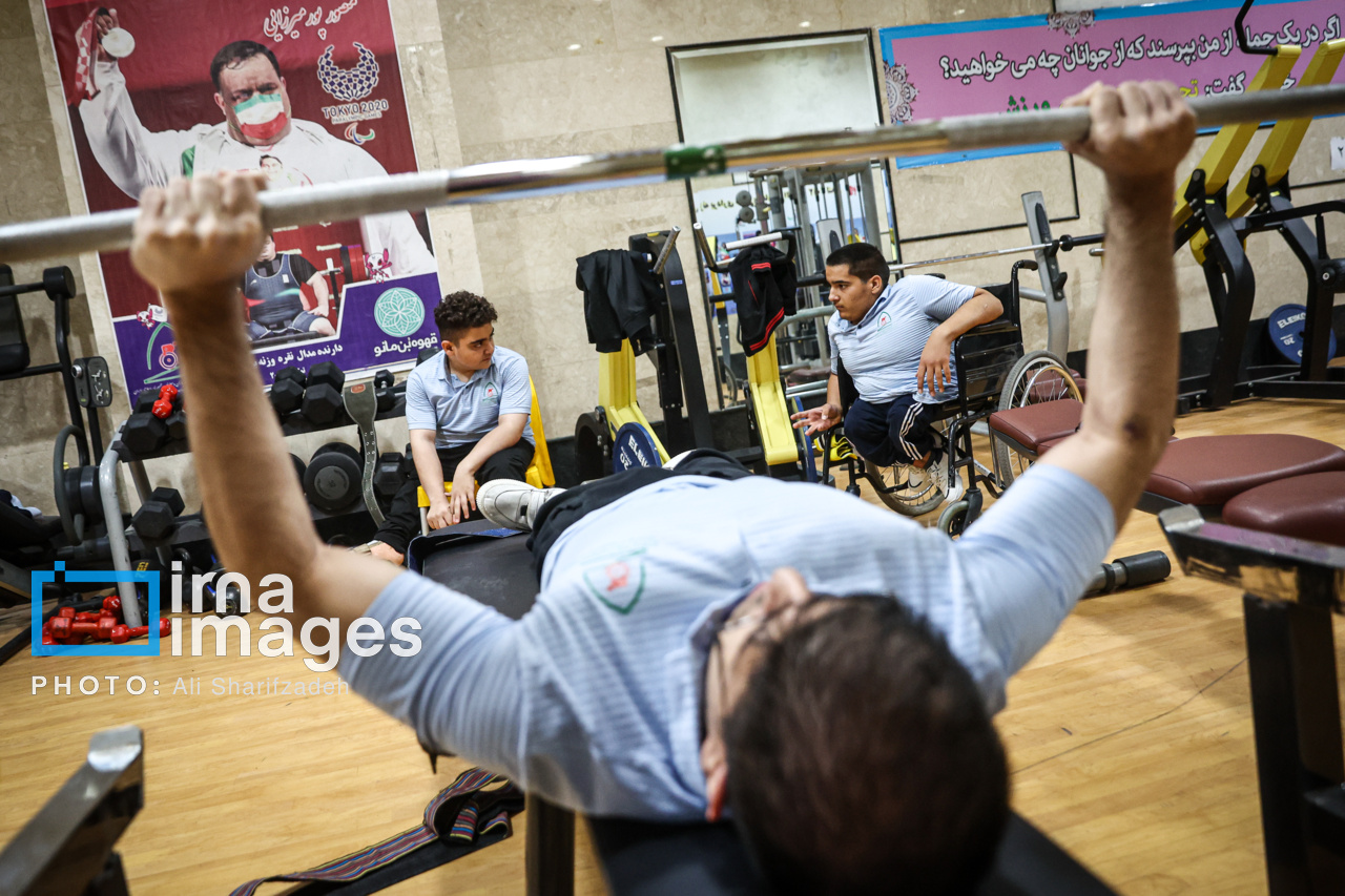 اردوی تیم پاراوزنه‌برداری جوانان