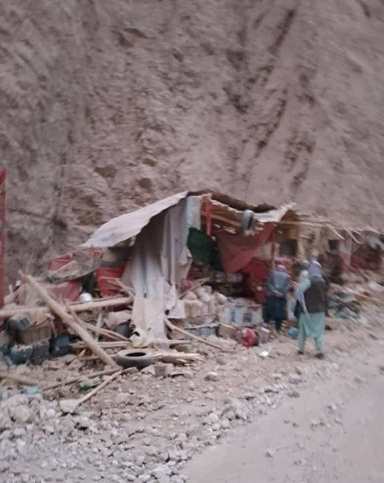 عکس/ خسارات ناشی از زلزله 6.2 ریشتری دیشب در افغانستان