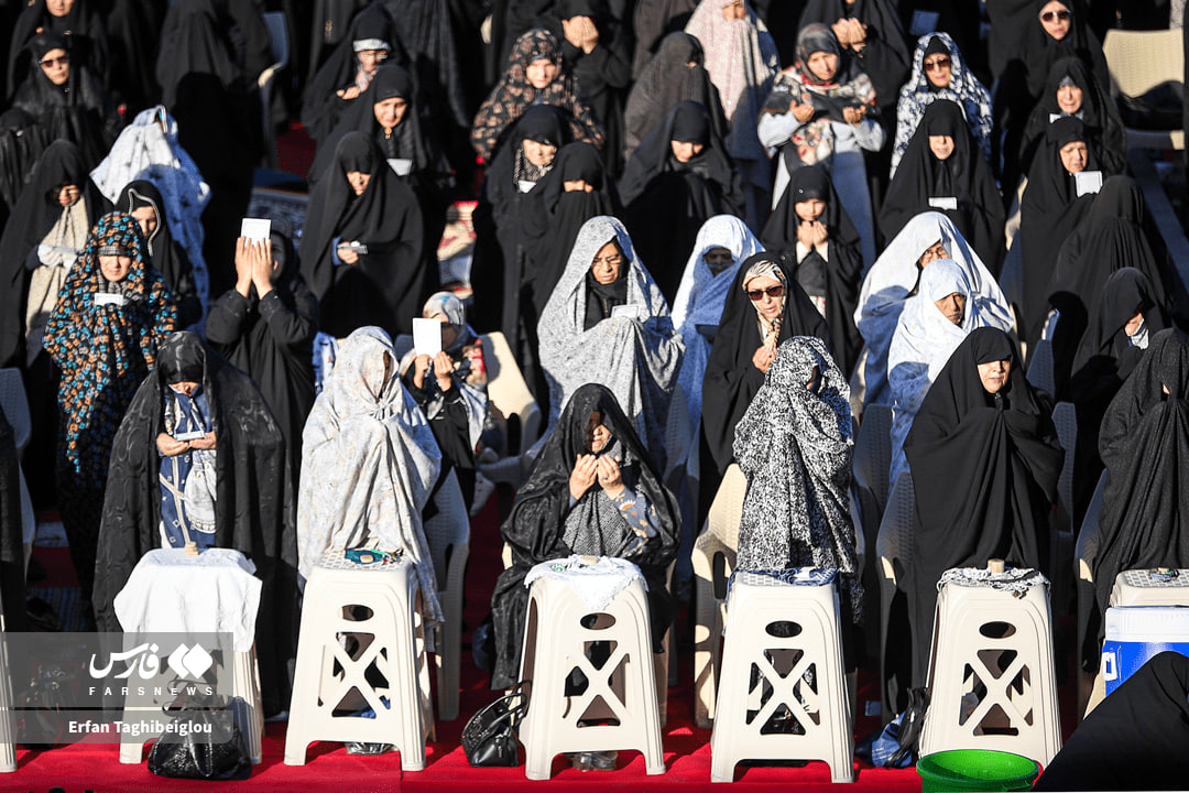 عکس/اقامه نماز طلب باران در زنجان