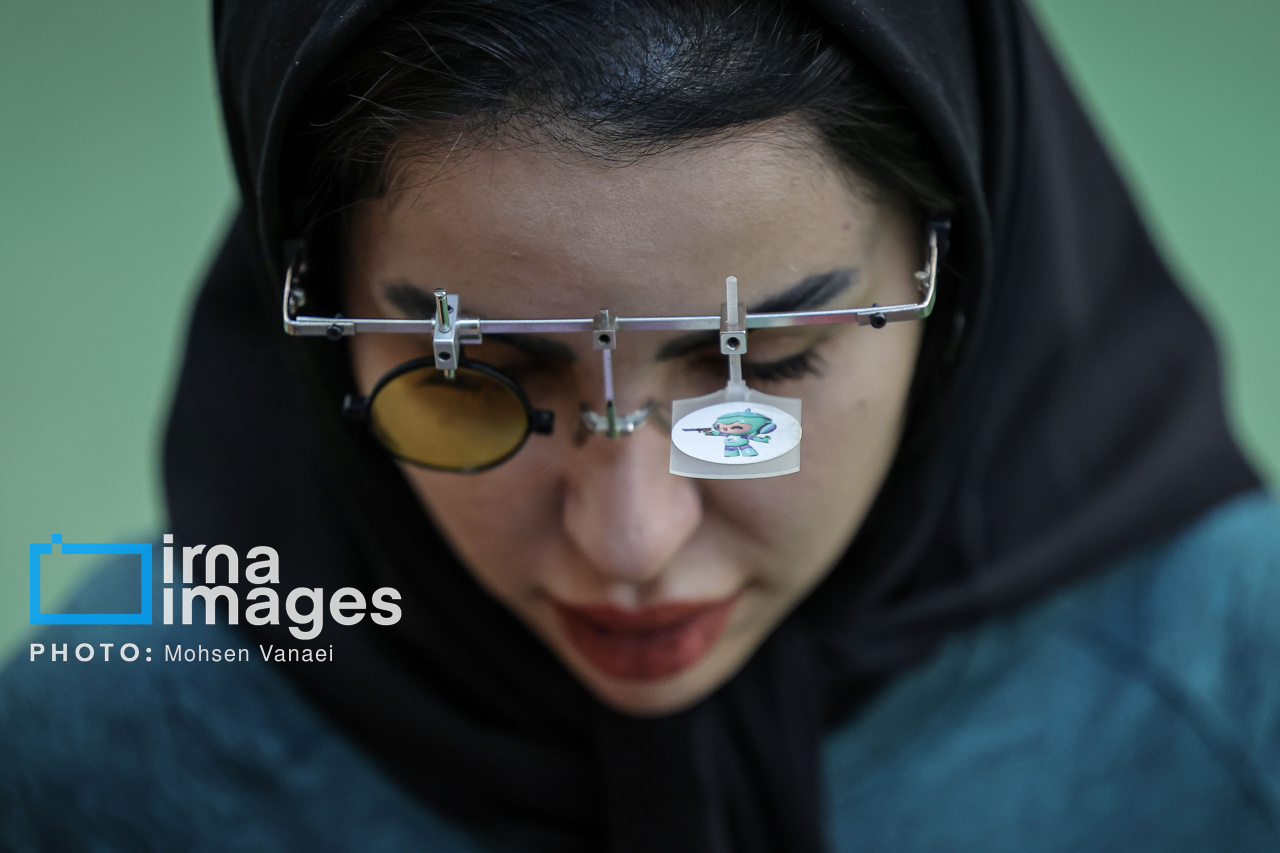 تمرین تیم ملی تیراندازی با تفنگ در مصر