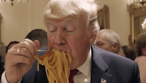 ترامپ به جنگ پاستای ایتالیا می‌رود