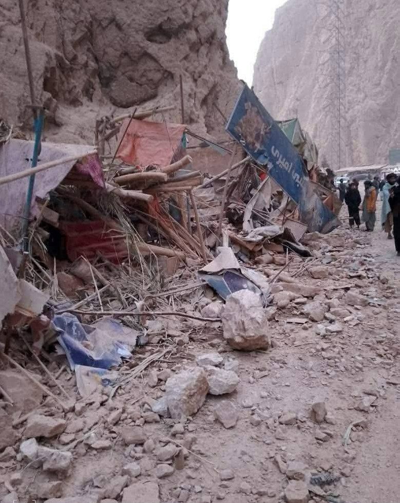 عکس/ خسارات ناشی از زلزله 6.2 ریشتری دیشب در افغانستان
