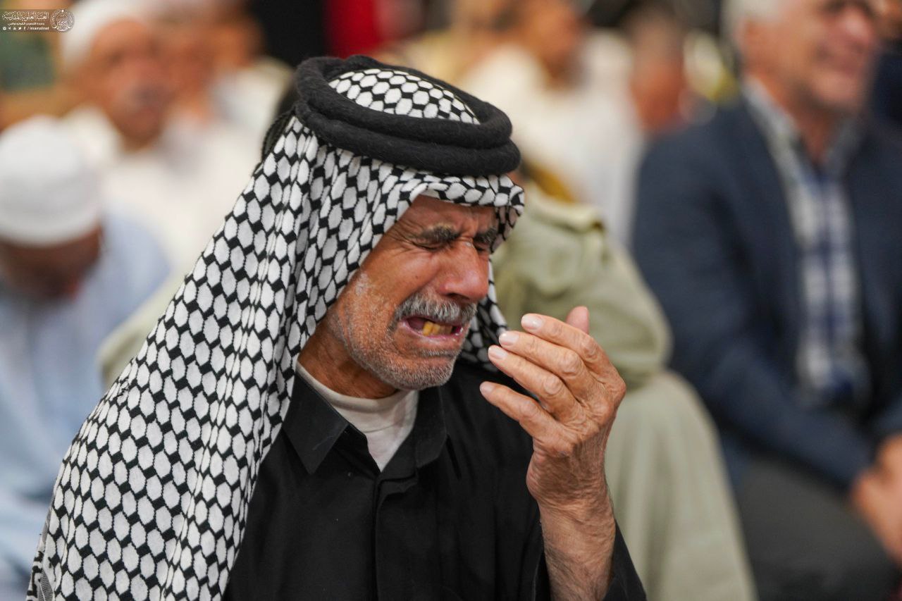 برگزاری مراسم عزاداری شهادت بانوی دو عالم در صحن حرم مطهر علوی