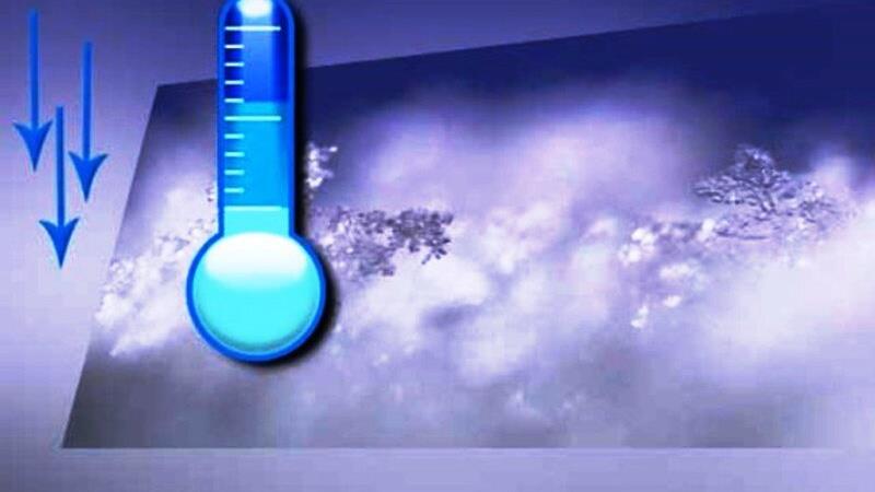 دمای هوای زنجان منفی شد