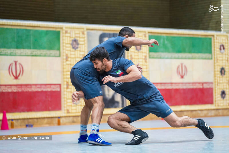  تمرینات تیم ملی کشتی آزاد بزرگسالان