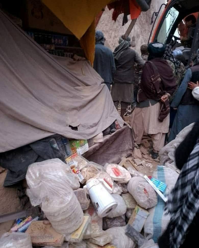 عکس/ خسارات ناشی از زلزله 6.2 ریشتری دیشب در افغانستان