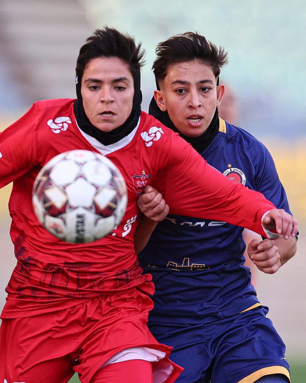 تصاویری از  پیروزی تیم خاتون بم بانوان مقابل پرسپولیس