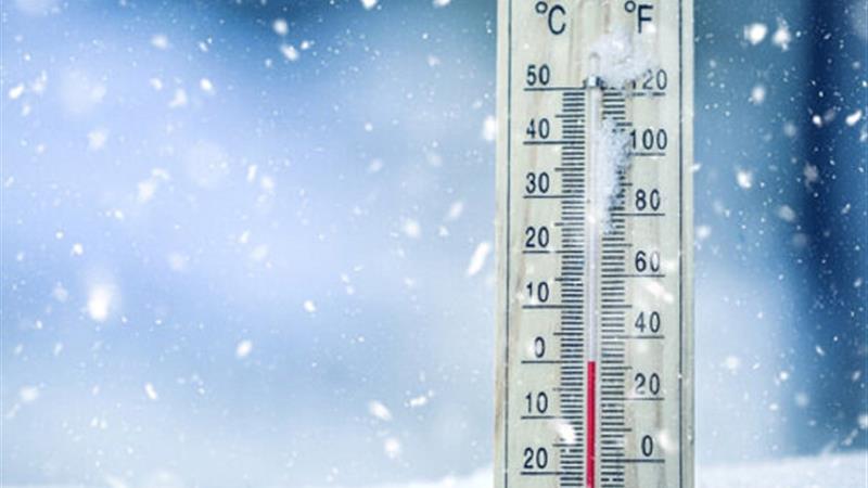 دمای هوای استان یزد به زیر صفر درجه رسید