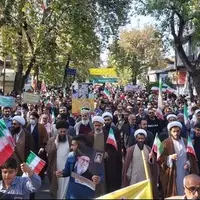 راهپیمایی ۱۳ آبان در شهرستان‌های استان تهران
