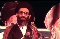 سخنرانی کمتر دیده شده رهبر انقلاب در مقابل لانه جاسوسی درباره علل تسخیر سفارت آمریکا