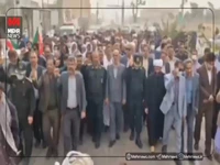 طوفان جلودار خروش مردم هیرمند در یومالله ۱۳ آبان نشد