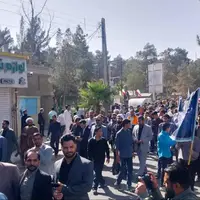 طنین فریاد مرگ بر استکبار در زاهدان