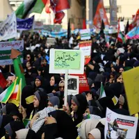 عکس/تصاویر منتخب از راهپیمایی روز ۱۳ آبان مشهد