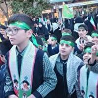 خروش استکبار ستیزی دانش آموزان در بجنورد