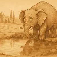 فیلی که از خودش می‌ترسید