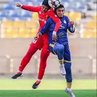 تصاویری از  پیروزی تیم خاتون بم بانوان مقابل پرسپولیس