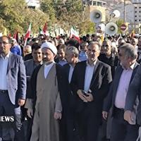 ایلام در ۱۳ آبان فریاد استکبارستیزی سر داد