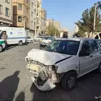 تصادف ۳ سرویس مدرسه در تهران؛ ۱۵ نفر مصدوم شدند