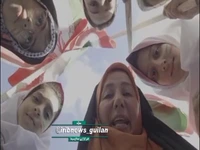 استکبار ستیزی دههنودیها در راهپیمایی ۱۳ آبان رشت