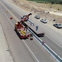 نصب ۱۳ کیلومتر نیوجرسی در محور‌های مواصلاتی ایلام