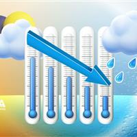 نخستین دمای زیر صفر در یزد ثبت شد