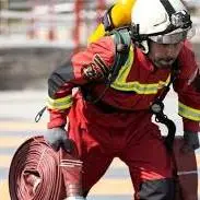  تصاویر دیدنی از مسابقات جهانی آتش‌نشانان