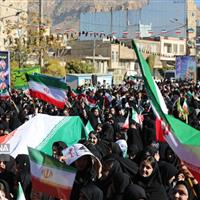 شکوه حضور و اقتدار مردم ایلام