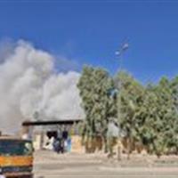 حریق در شرکت پالایش نفت در ایوانکی