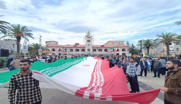 راهپیمایی یوم‌الله ۱۳ آبان در گیلان