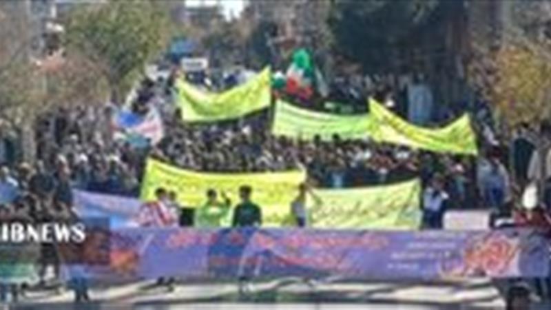 حضور باشکوه مردم ولایتمدار شهرهای خراسان شمالی در راهپیمایی