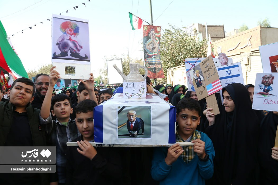 عکس /نسل زد ایران؛ ضد آمریکا!