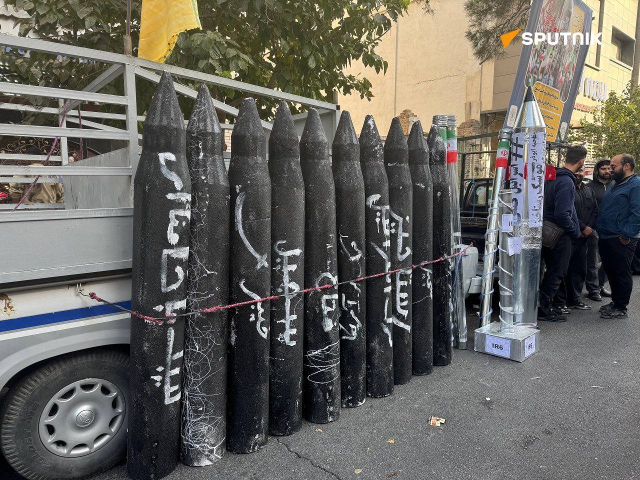 عکس/تصاویر خبرگزاری اسپوتنیک روسیه از راهپیمایی امروز در تهران