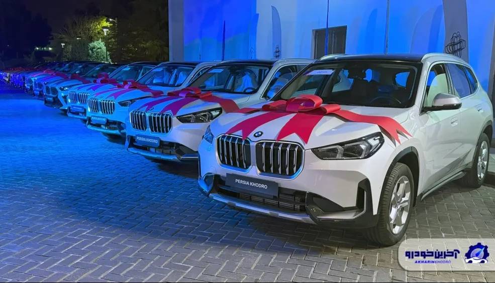 تحویل ۵۰ دستگاه ب ام و به جانبازان معزز توسط پرشیا خودرو