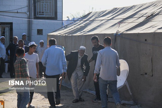 عکس/ سوگواری در زادگاه صابر کاظمی